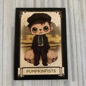 Gideon’s Bakehouse trading card #25, Pumpkinfists series 2, new